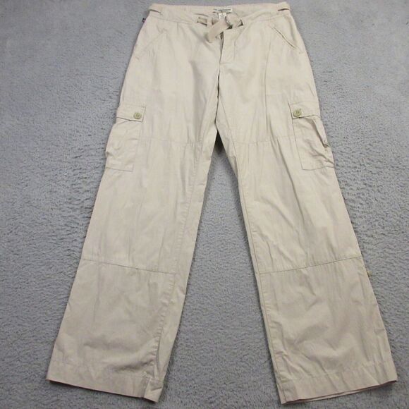 Ralph Lauren Polo Jeans‎ Womens Cago Pants size 12 Roll Up Y2K Skater Baggy - Picture 1 of 8